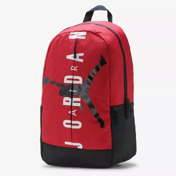 Air Jordan Jumpman Split Backpack School Bag NWT - Picture 4 of 4